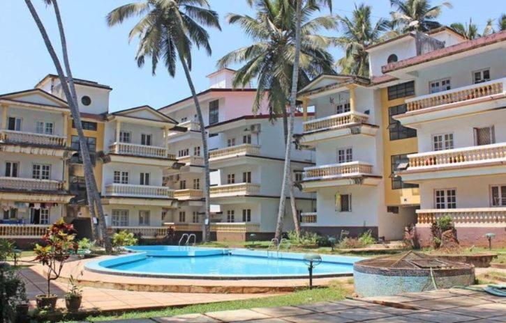 Contemporary Studio Apartment In Calangute, Goa Eksteriør billede